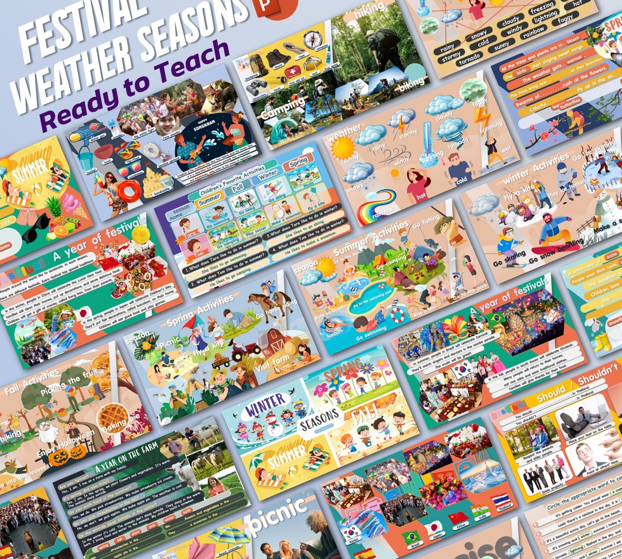 Festival, Weather and Season — Ready to Teach